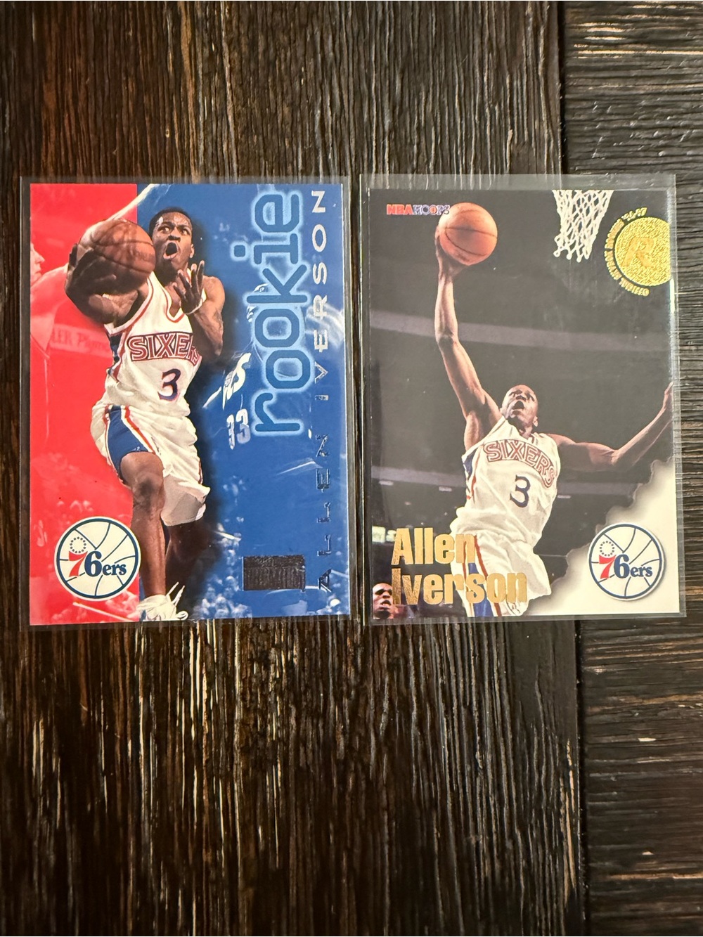 Allen Iverson Rookie cards